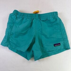 Kids Patagonia Baggies 4" Shorts Blue Medium Size 10